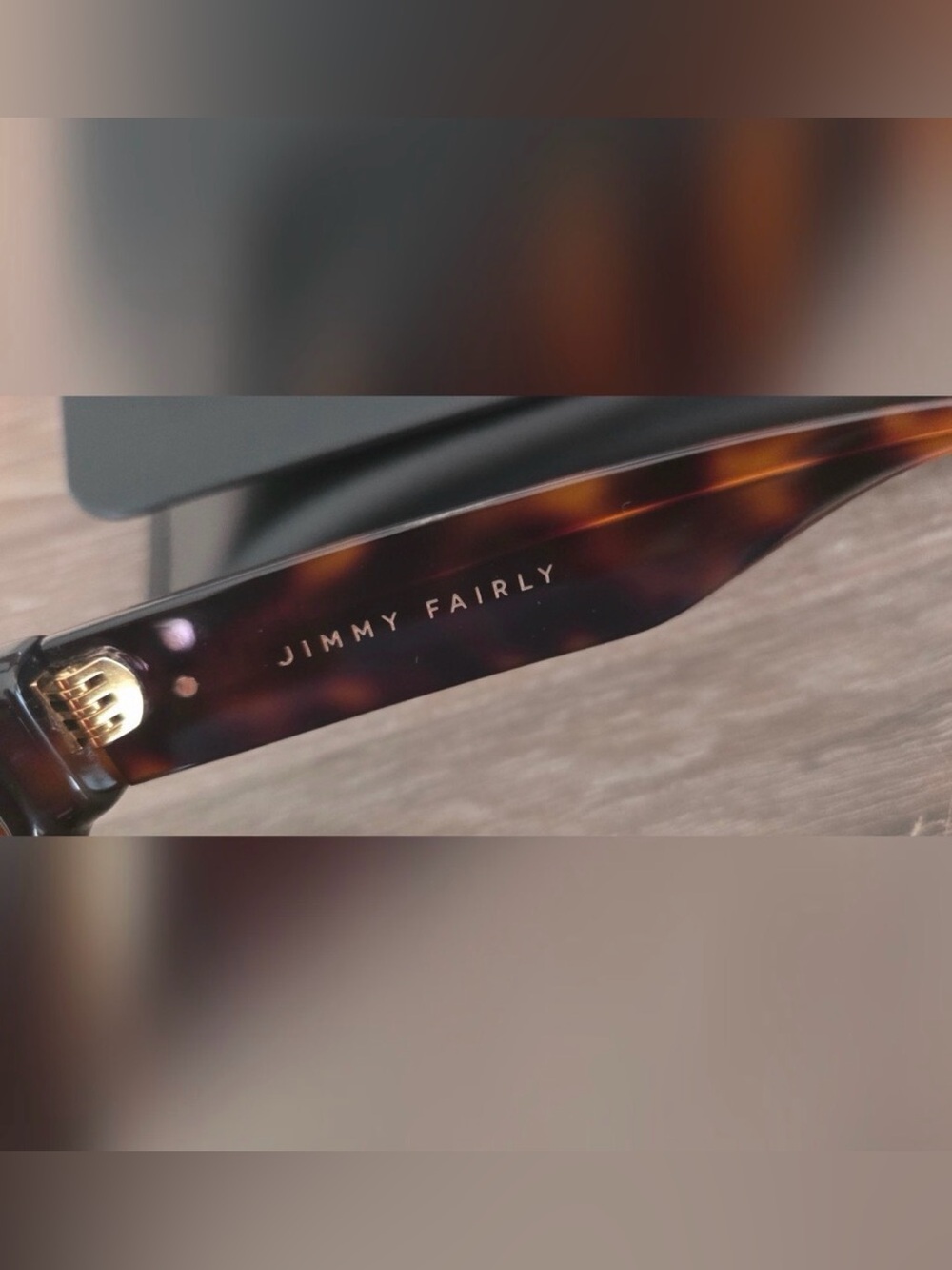 NWOT Jimmy Fairly Tortoiseshell Cat-Eye Sunglasses - Picture 2 of 5